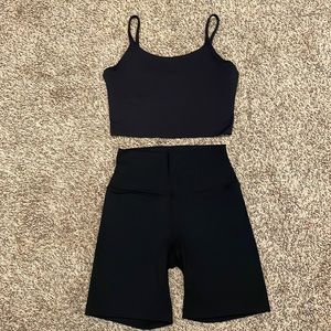 Musesonly black workout set